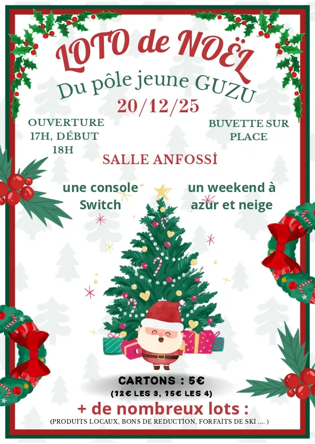 Loto de l'association Guzu_Seyne