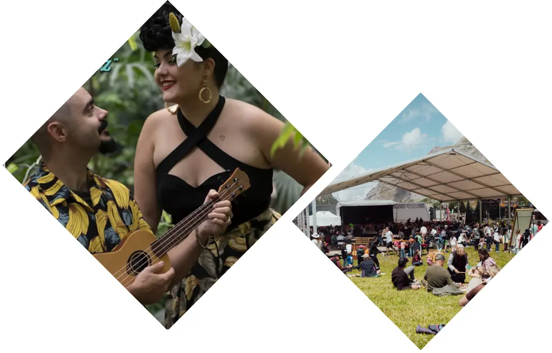 Photo portrait - Concert Mademoiselle Faustine & The Ukuboy(z)