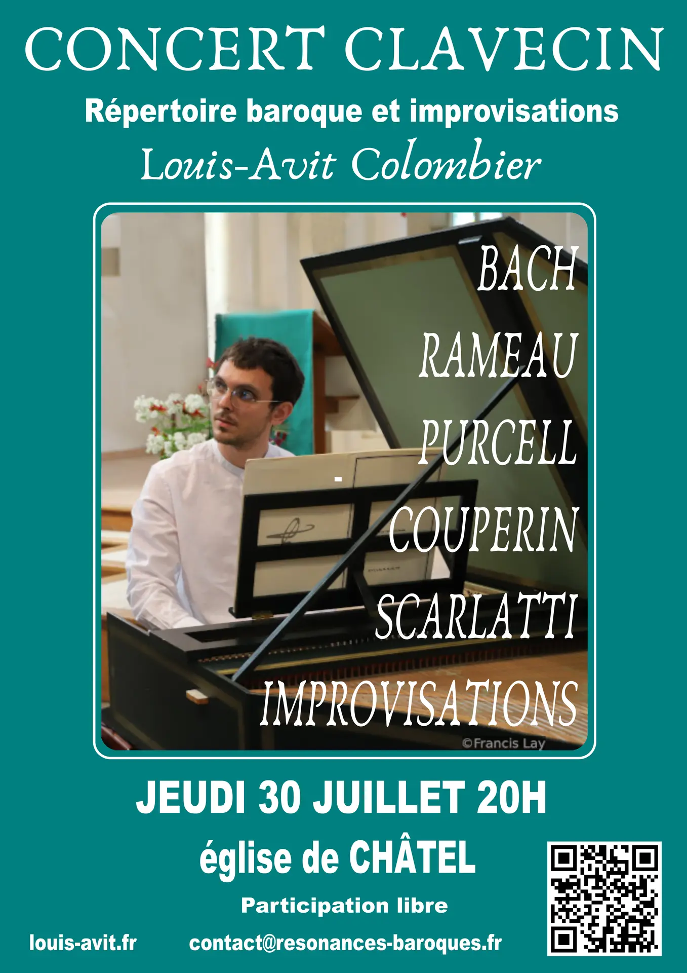 Concert baroque de clavecin