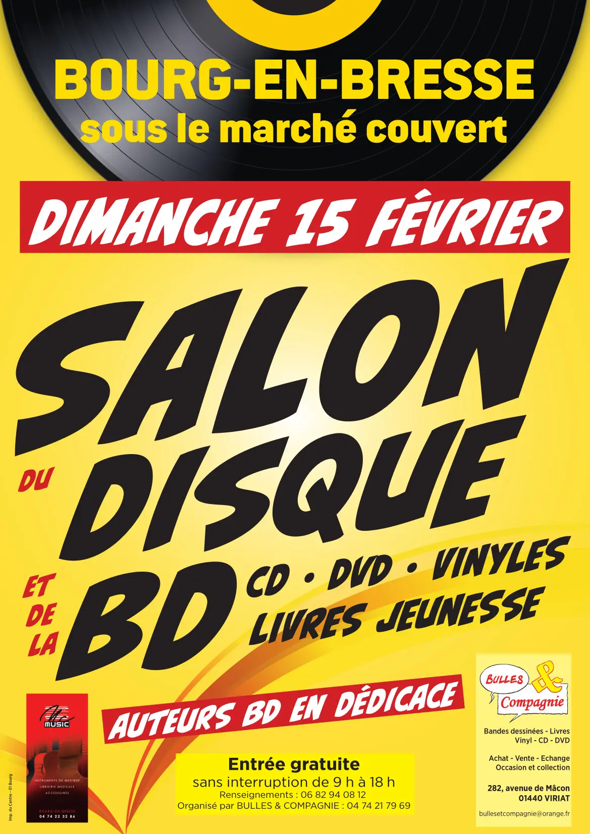Affiche Salon du disque