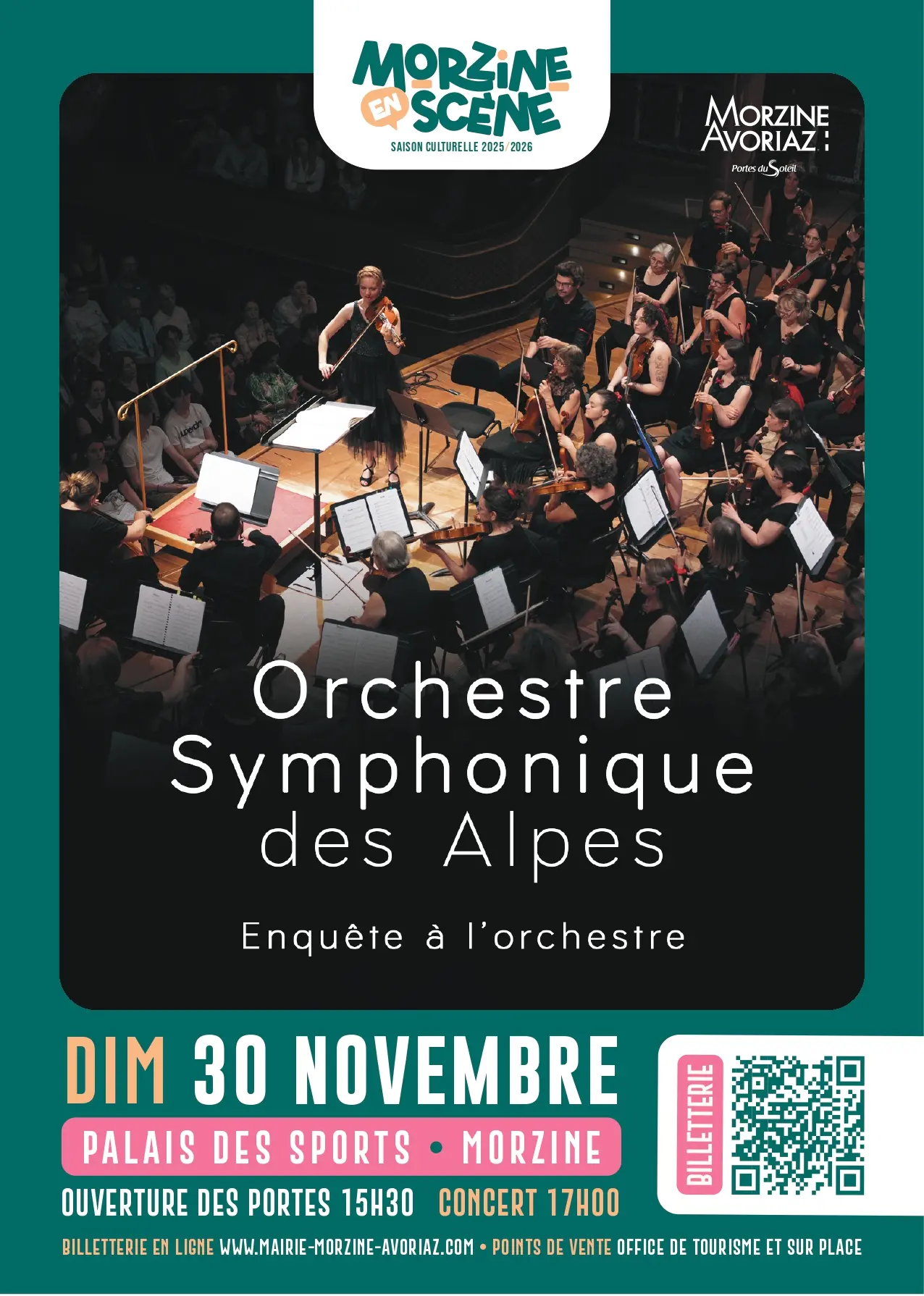 Enquête à l'Orchestre, Orchestre Symphonique des Alpes_Morzine