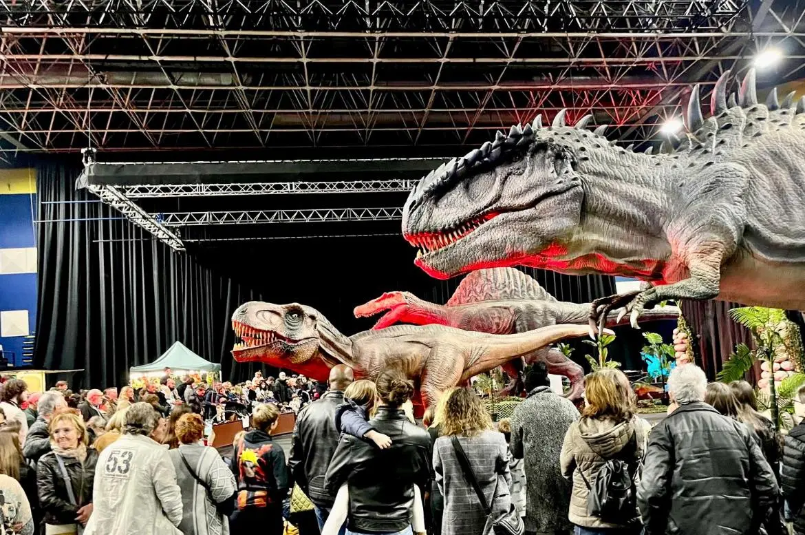 Musée éphémère  Exposition de dinosaures_Le Cannet