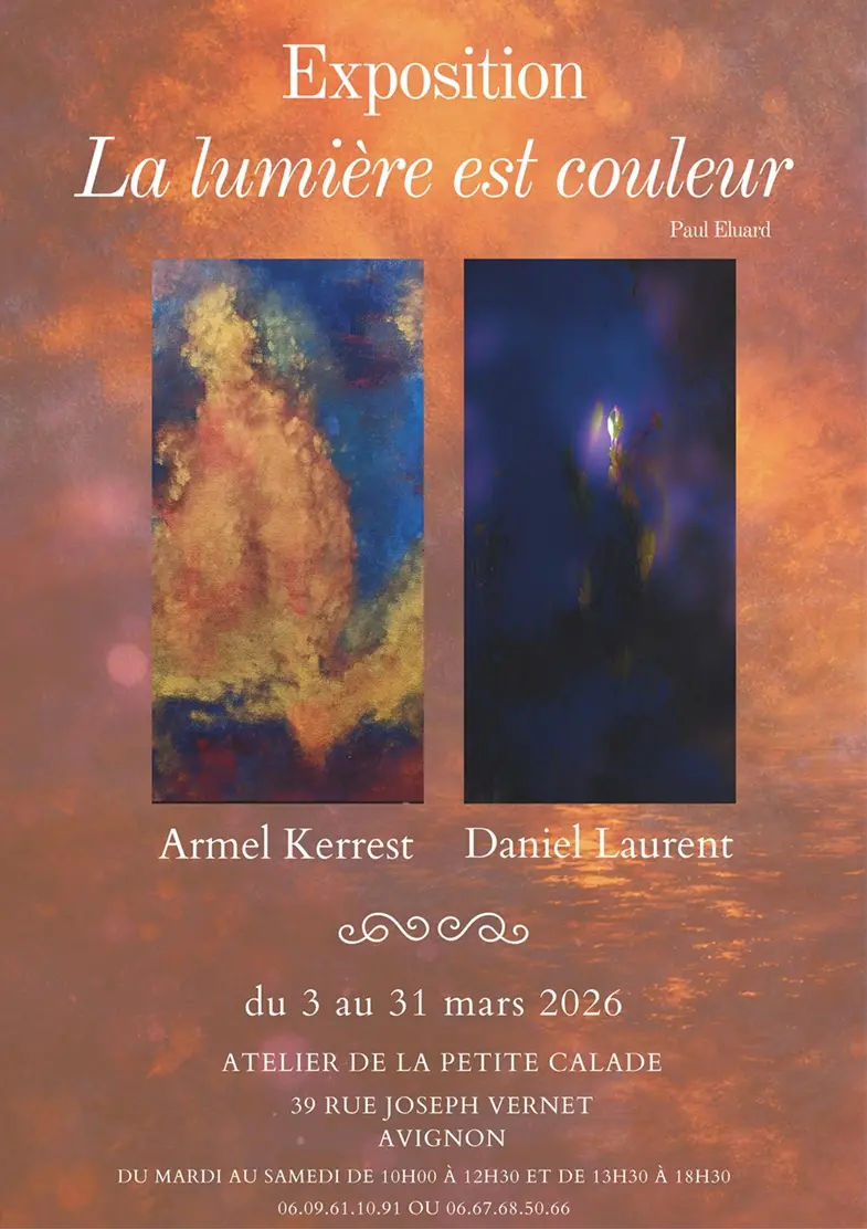 Armel Kerrest & Daniel Laurent - La lumière est couleur_Avignon