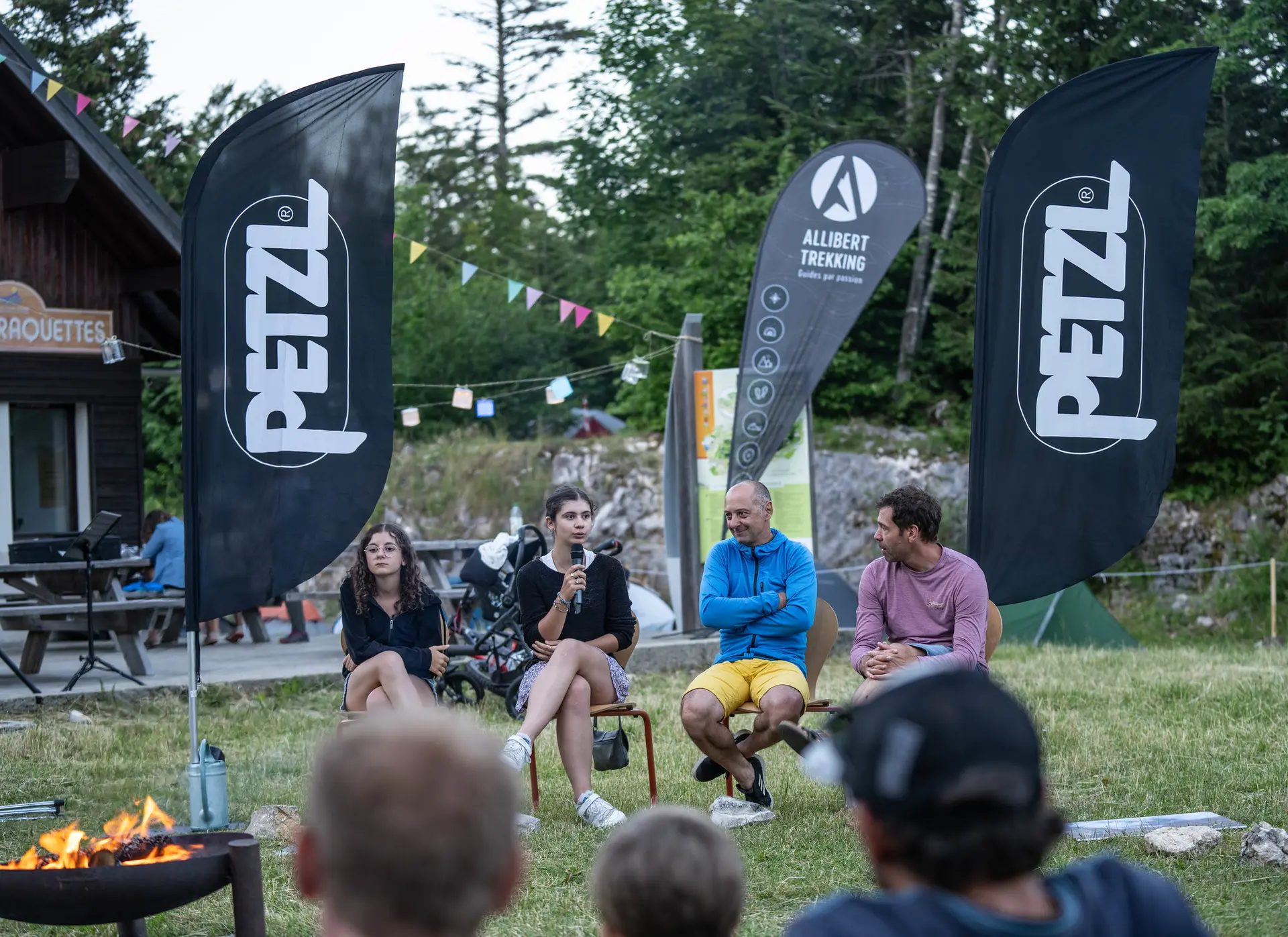 Soirée au coin du feu