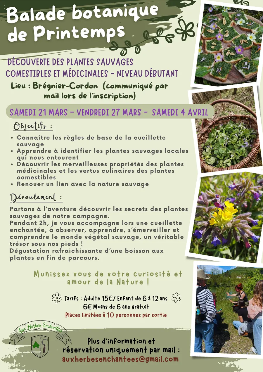 Balade botanique de printemps_Brégnier-Cordon