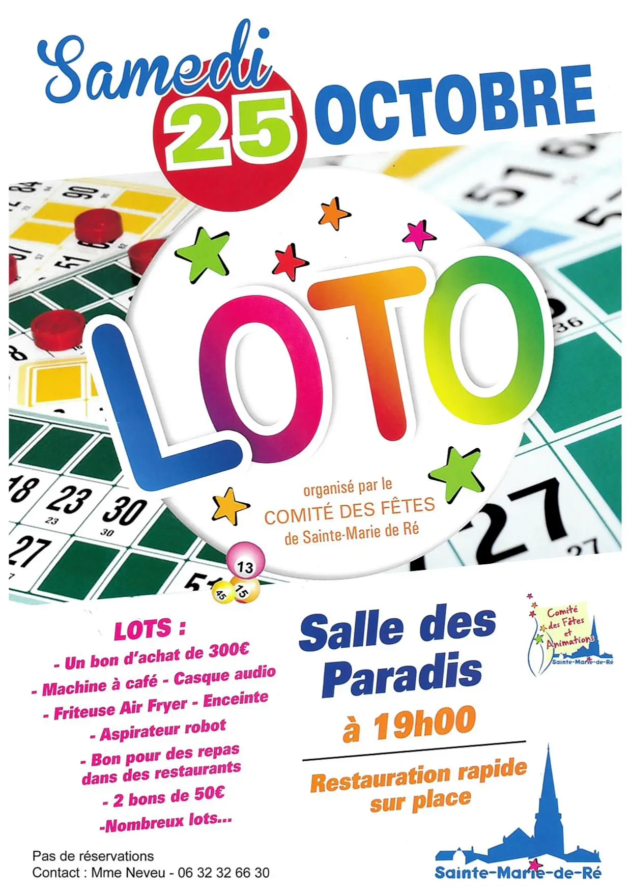 Loto - vacances de la Toussaint