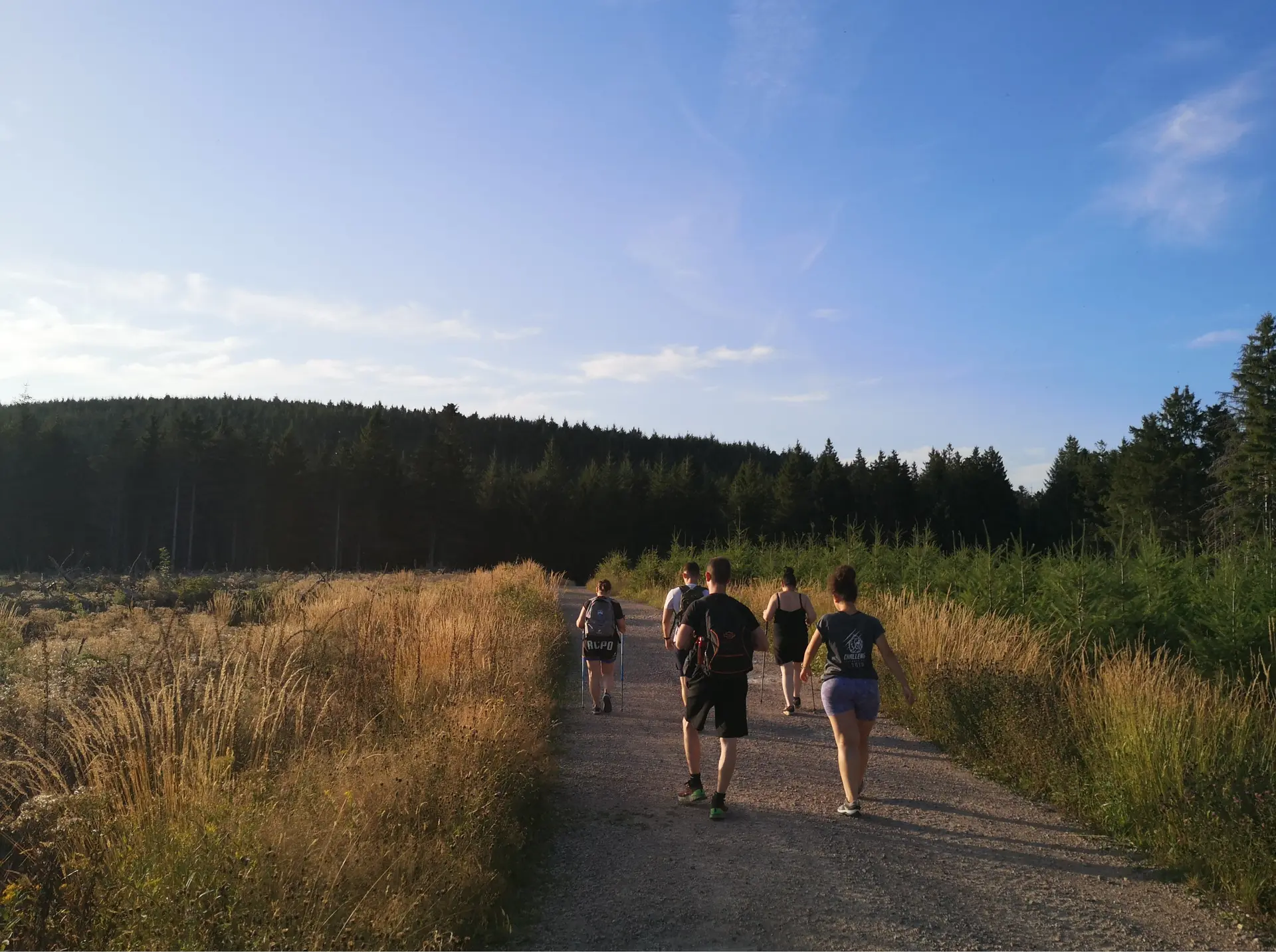 Randonnée en groupe