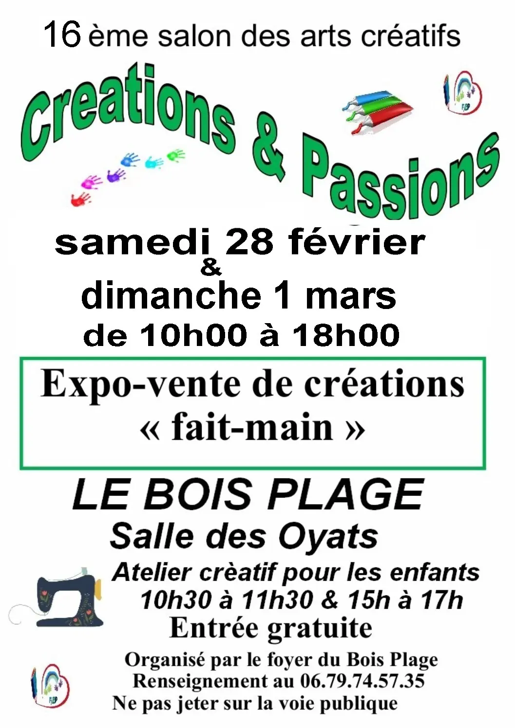 Salon Créations & Passions_Le Bois-Plage-en-Ré