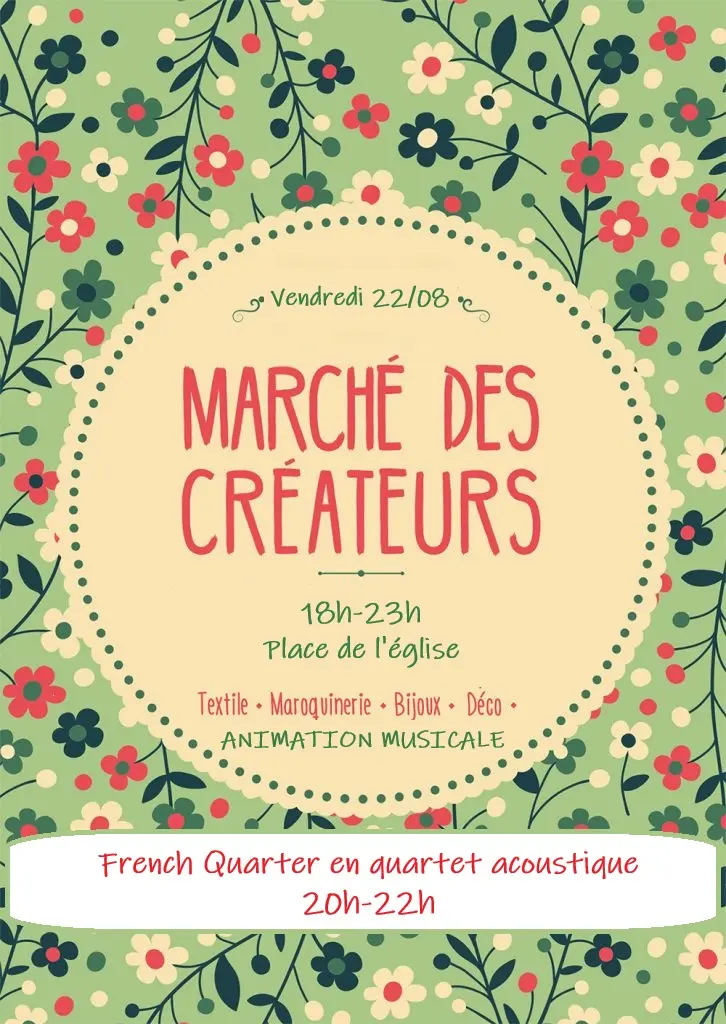 Marché nocturne des créateurs d'Ars-en-Ré et concert