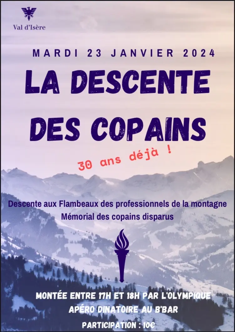 La descente des copains