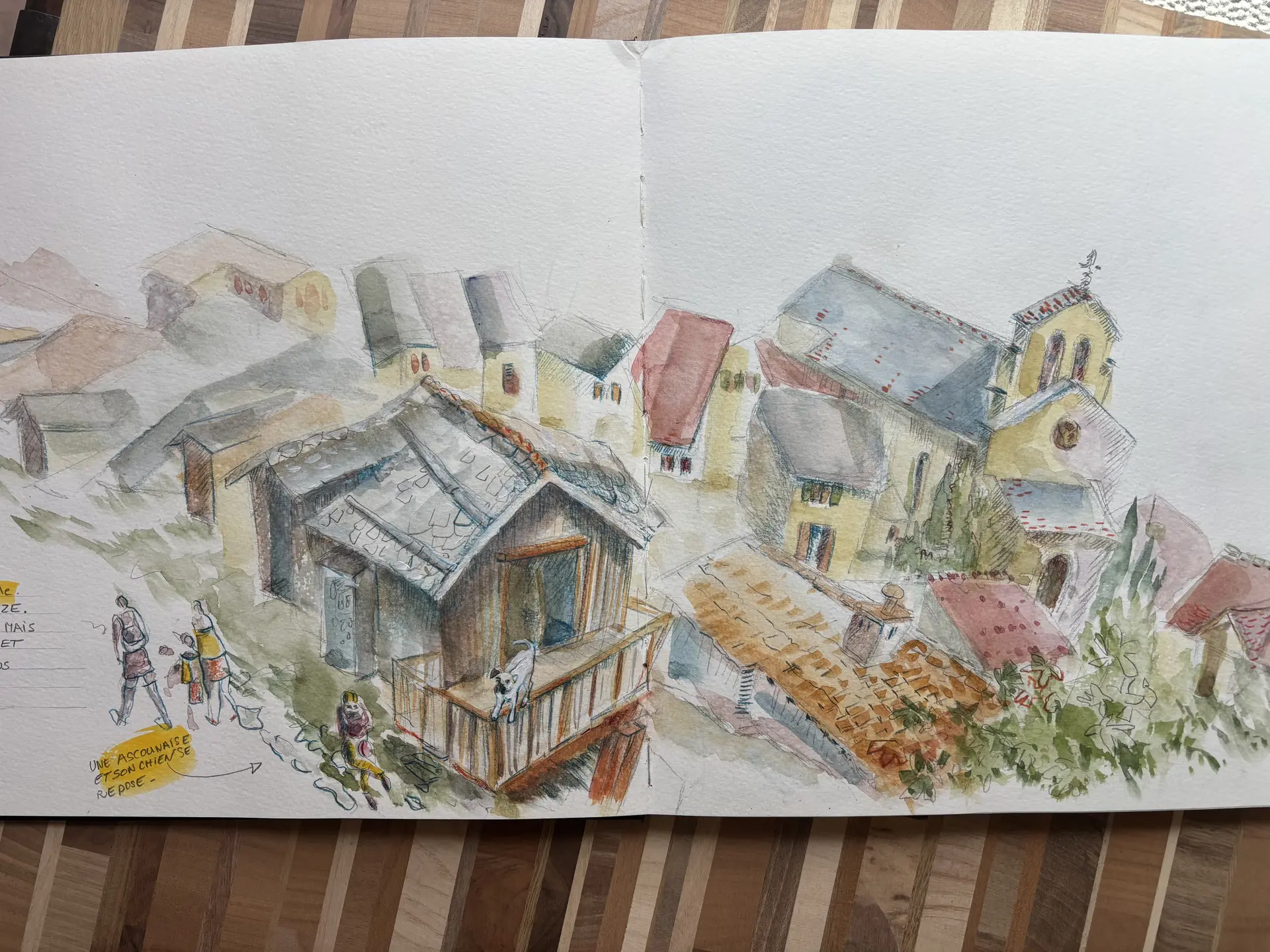 le village d'Ascou
