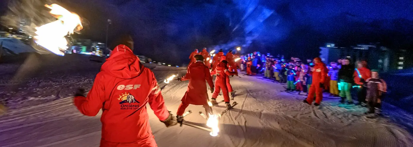 descente aux flambeaux