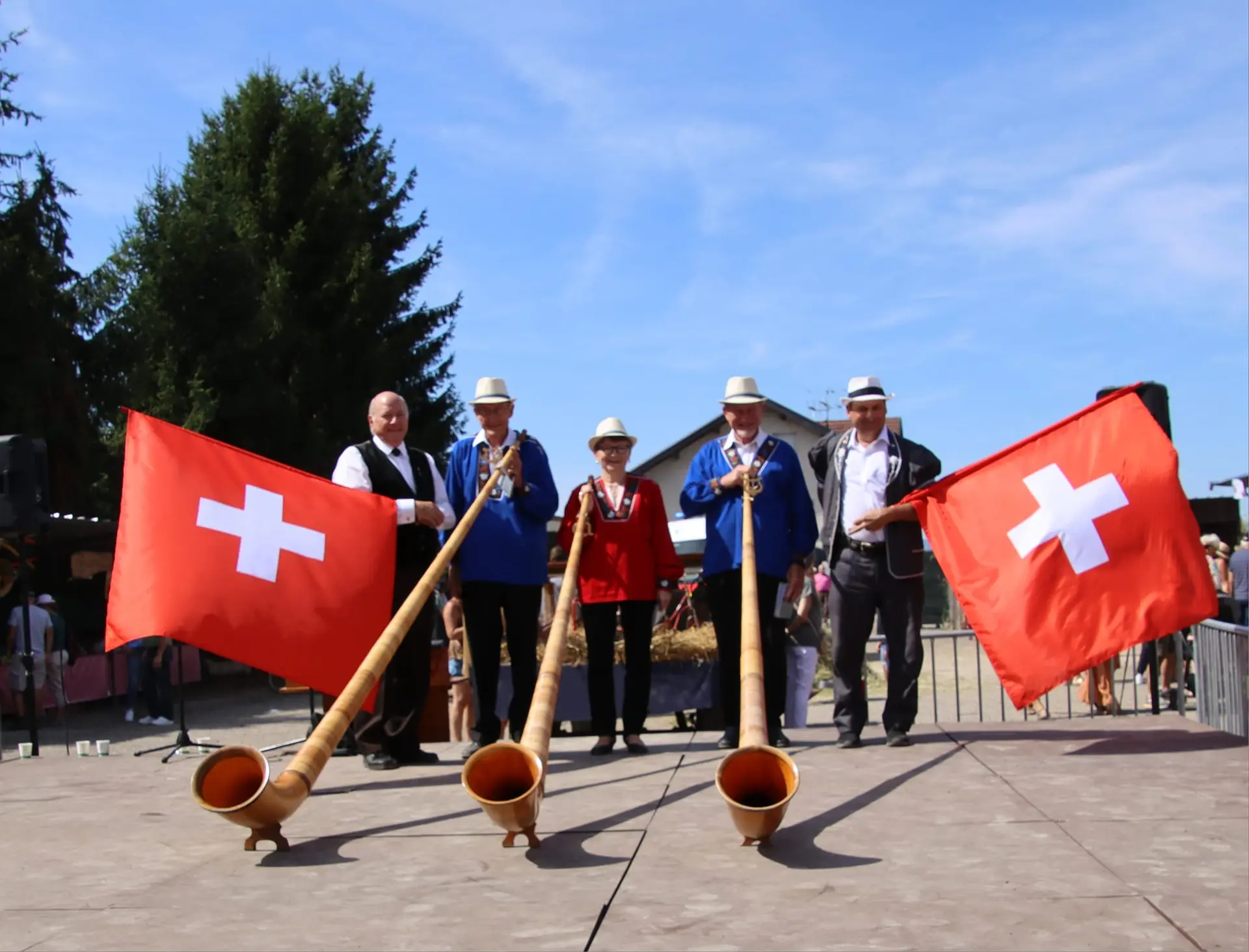 Lanceurs de drapeaux Suisse