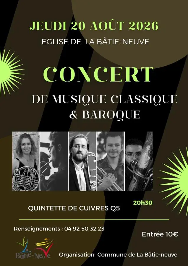 Concert Quintette de cuivres_La Bâtie-Neuve