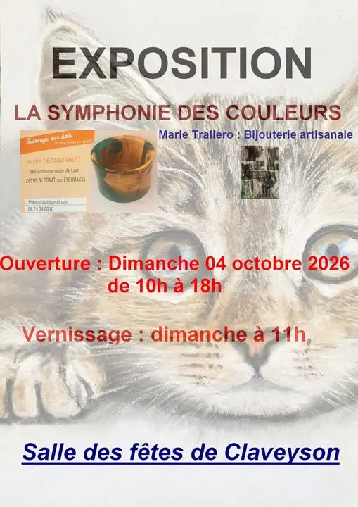 affiche expliquant l'exposition