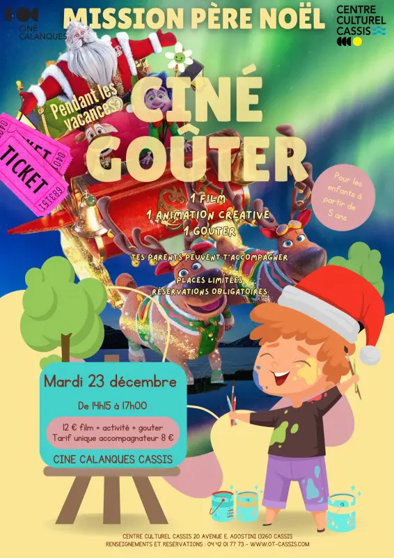 Cinéma Goûter pour les enfants - 23 décembre 2025
