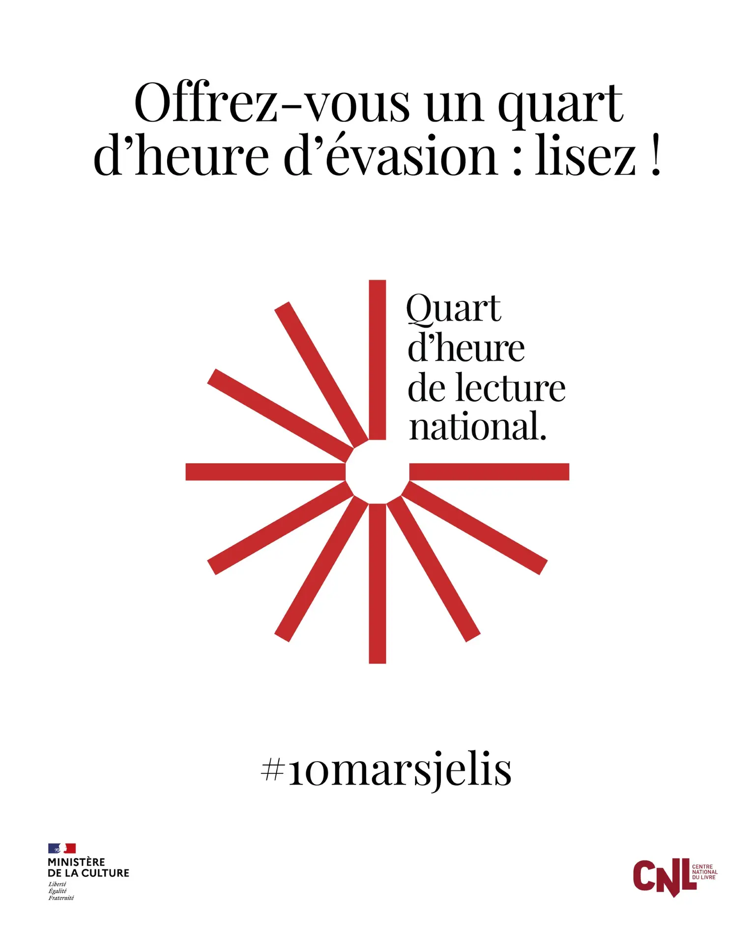 Quart d'heure d'évasion - Printemps des poètes