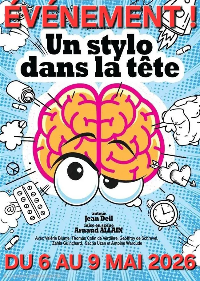 Affiche_Un stylo dans la tête