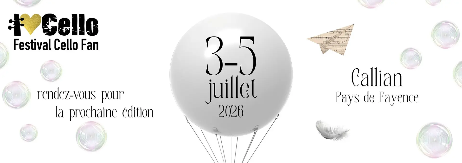 3 au 5 juillet 2025