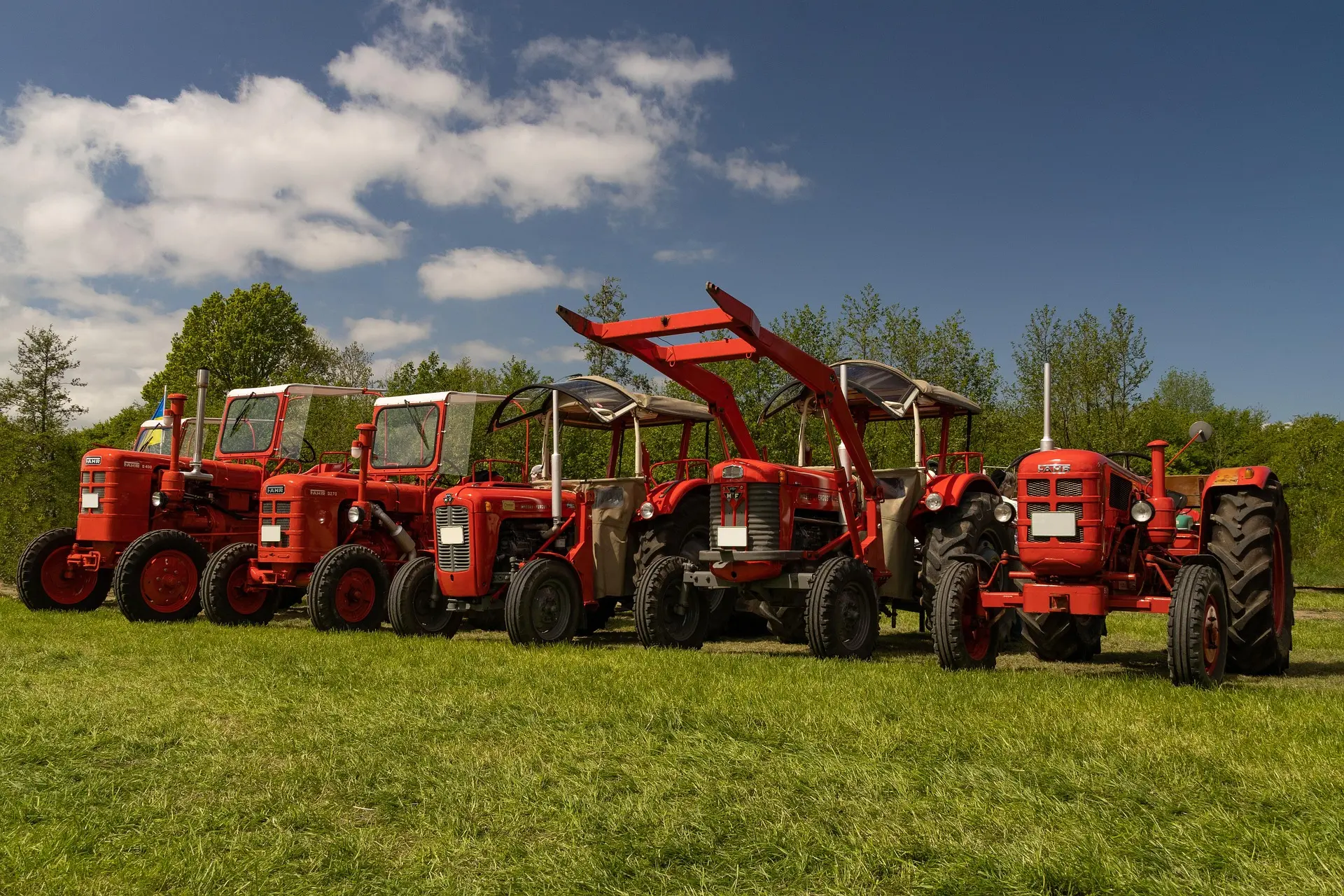 Expositions de tracteurs