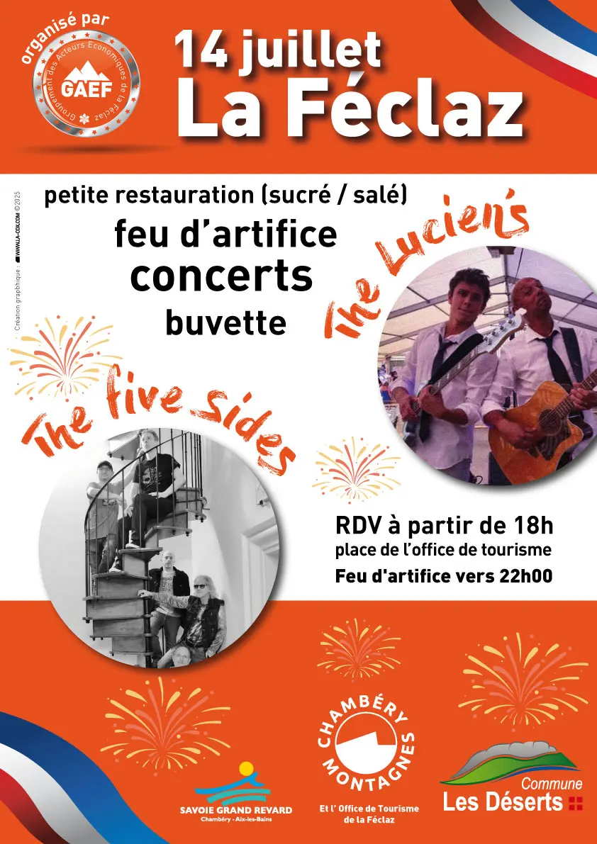 Fête Nationale et feu d'artifice_La Féclaz