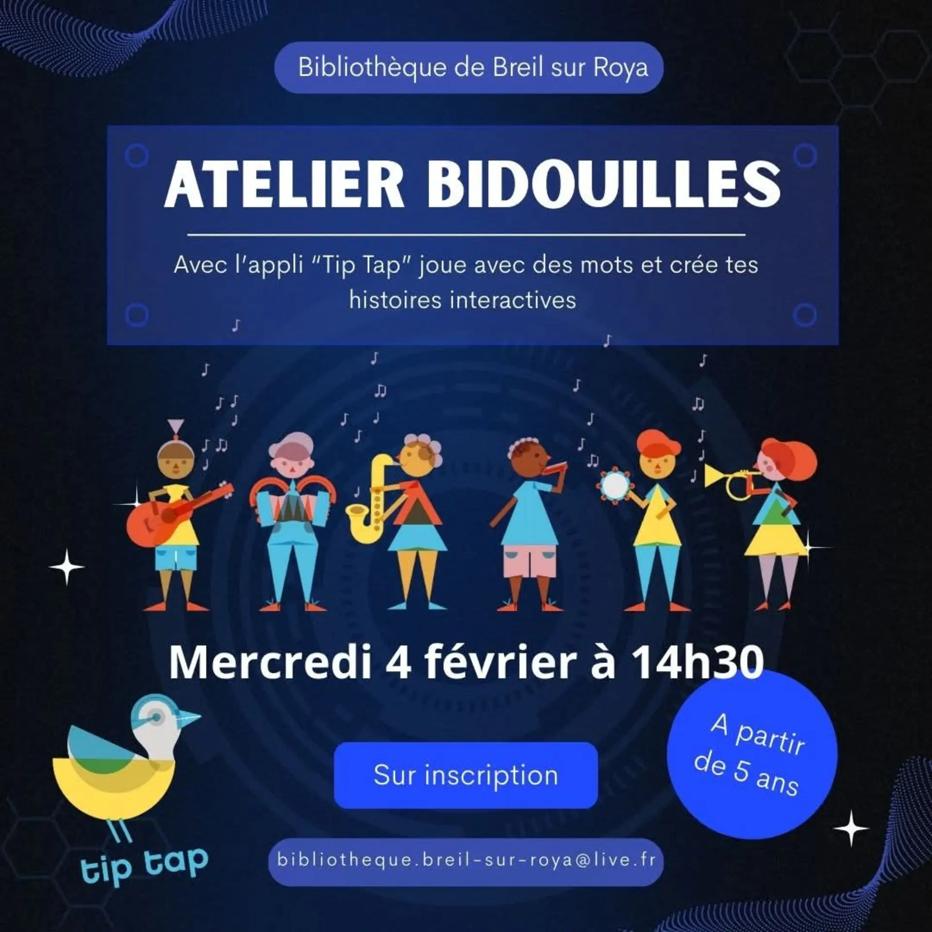 Atelier bidouilles à la Bibliothèque
