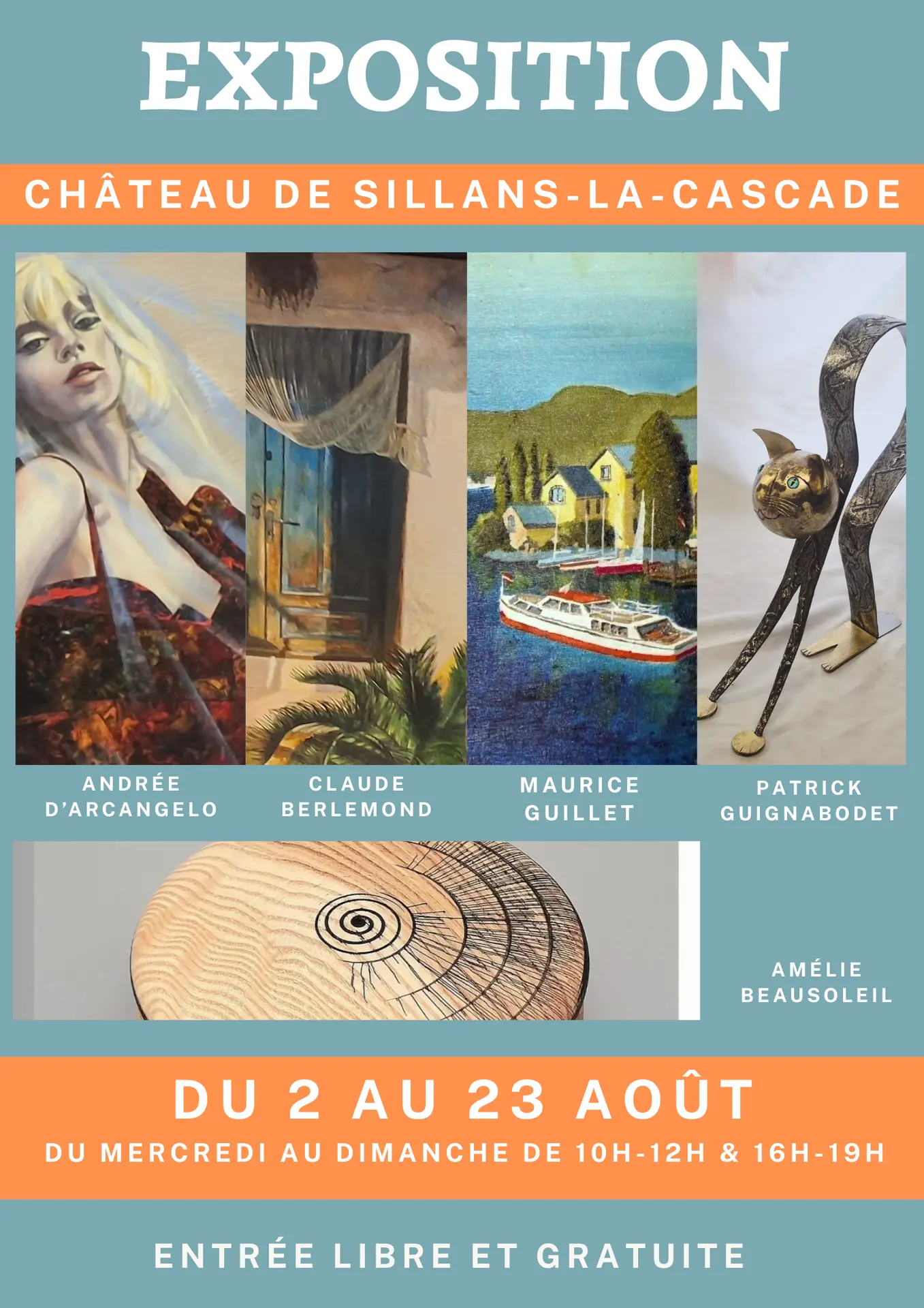 Exposition d'art_Sillans-la-Cascade