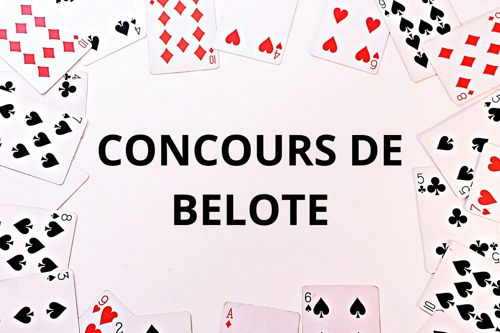 Concours belote - Villards-Sur-Thônes