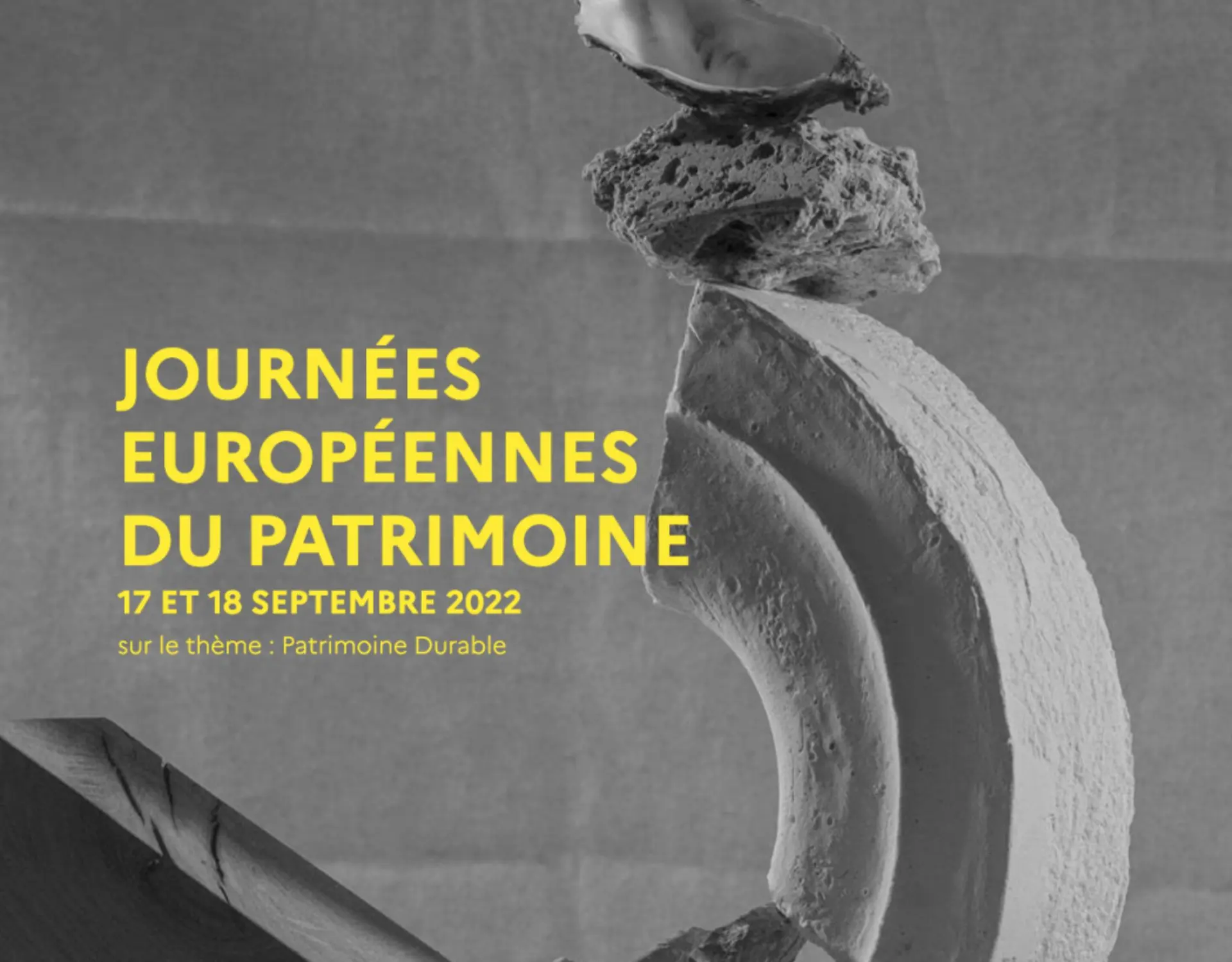 Journées Européennes du Patrimoine affiche
