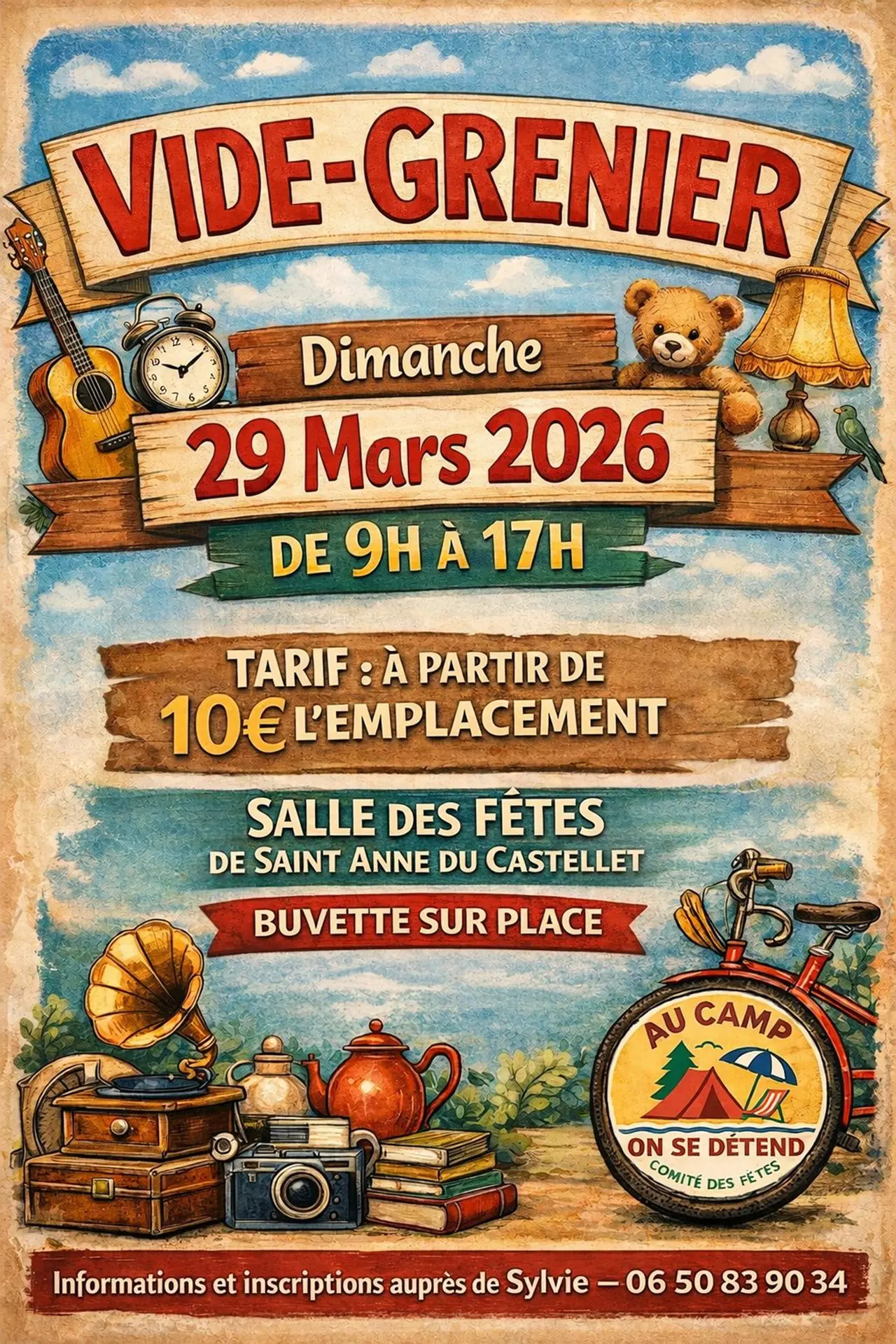 Vide grenier_Le Castellet