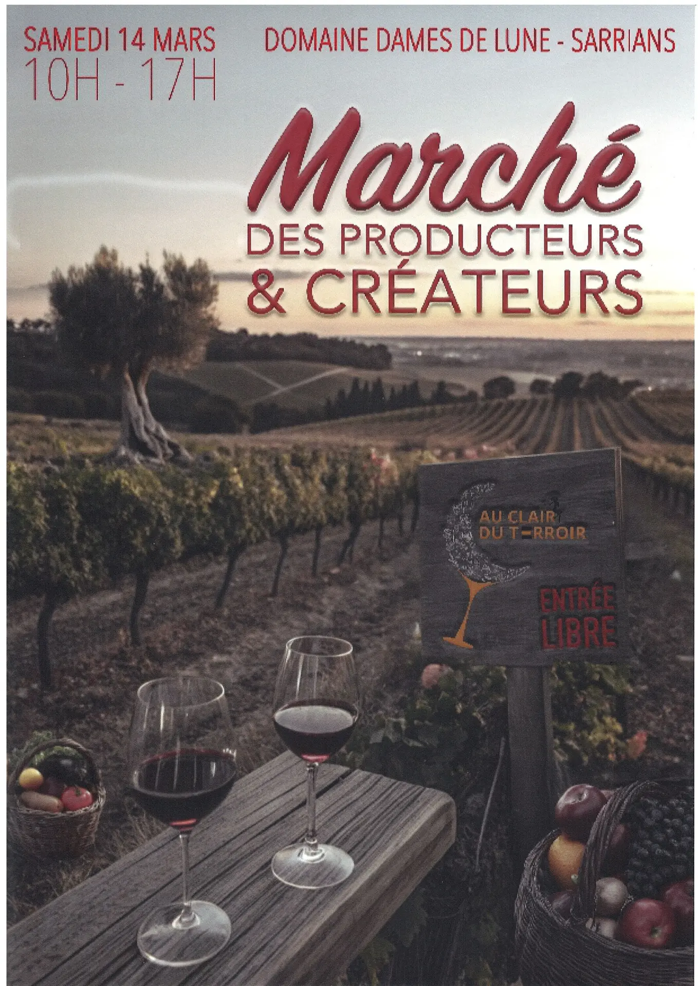 Marché des Producteurs et créateurs_Sarrians