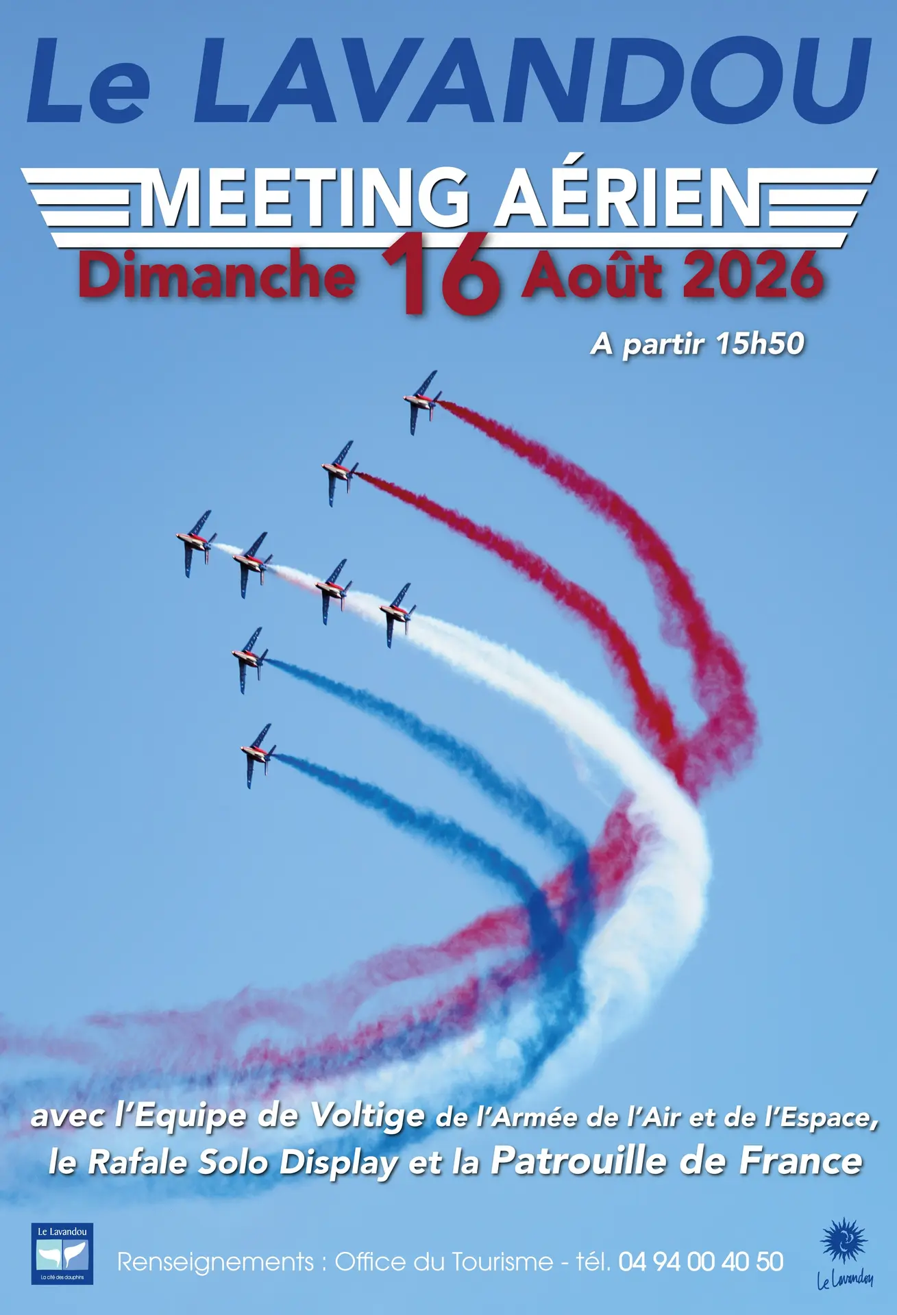 Meeting aérien de la patrouille de FRANCE