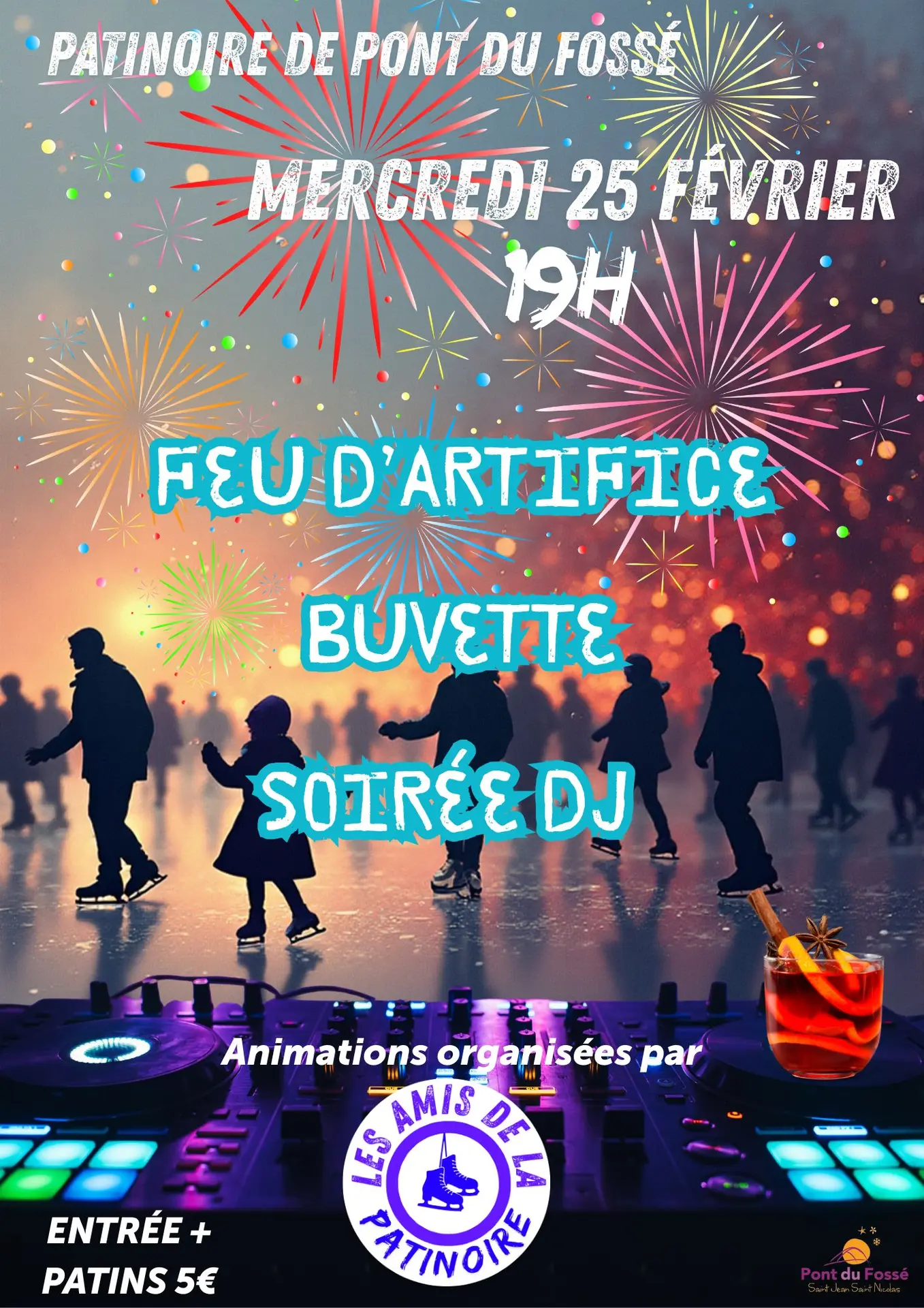 Soirée DJ à la Patinoire_Saint-Jean-Saint-Nicolas