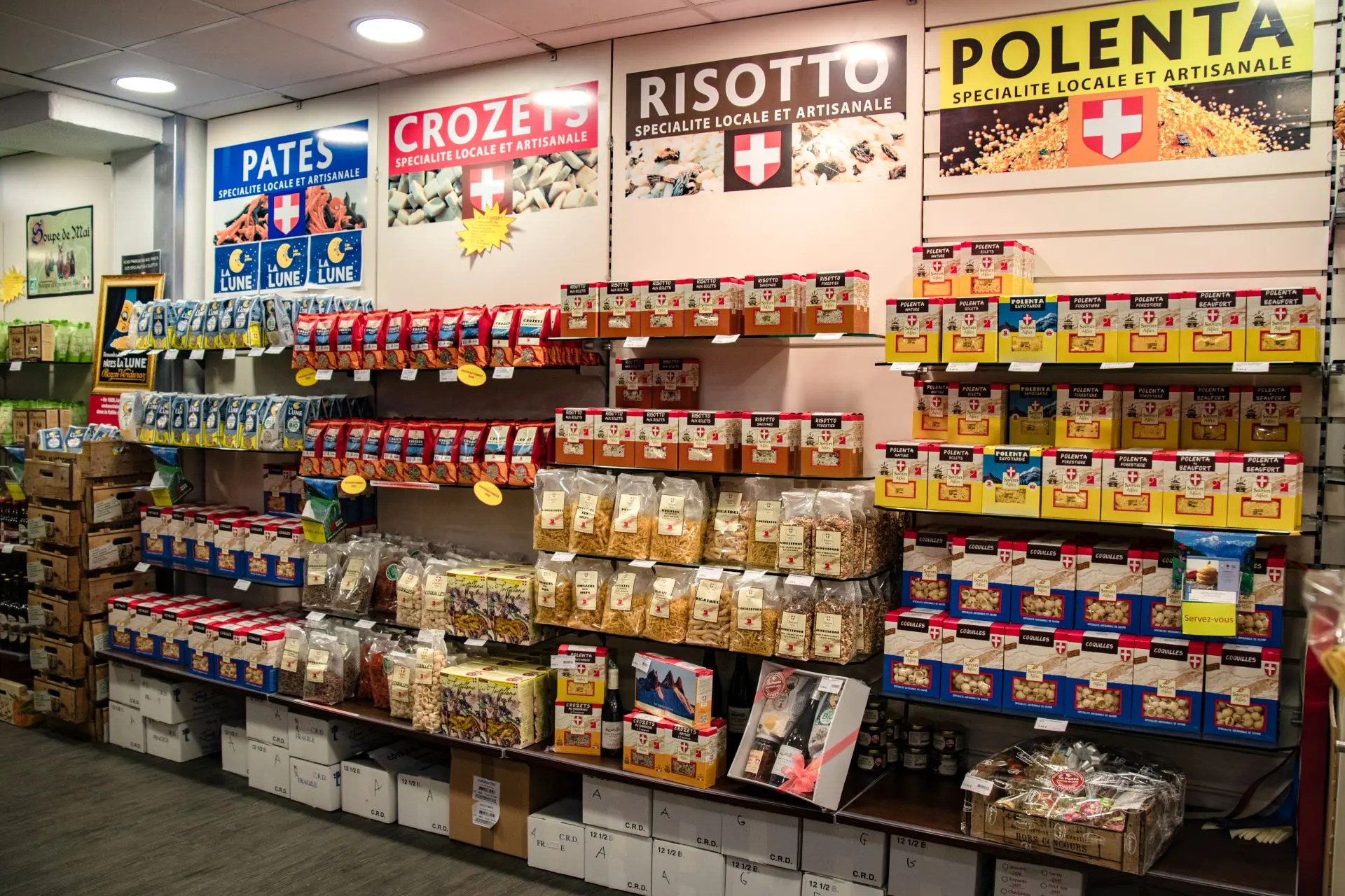 Les différentes pâtes La Pasta