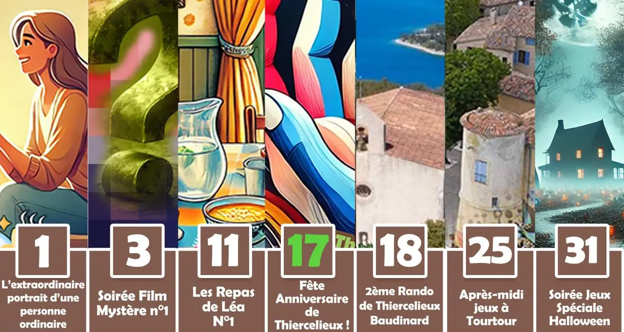 Programmation d'octobre