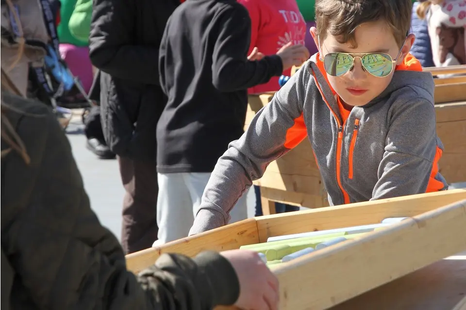 jeux bois géants morzine
