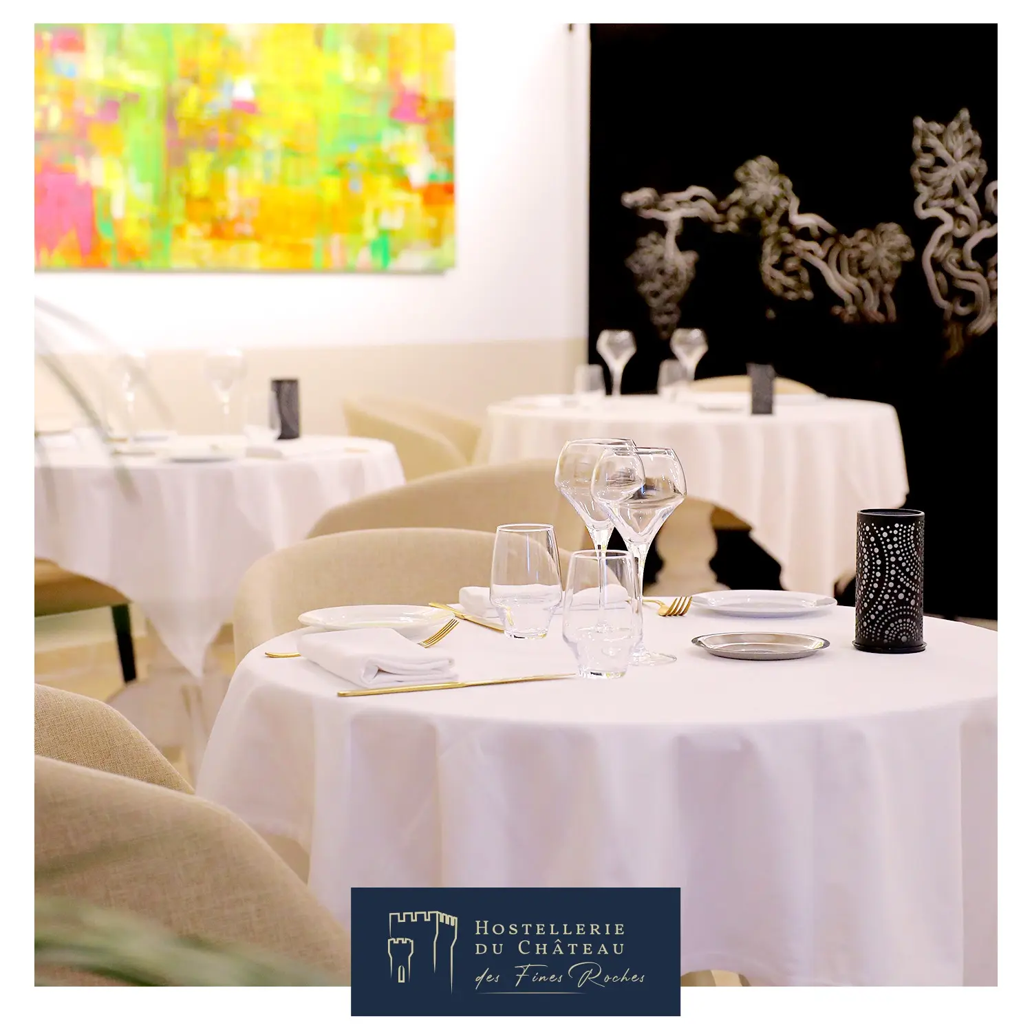 Accords Mets & Vins à l'Hostellerie du Château des Fines Roches