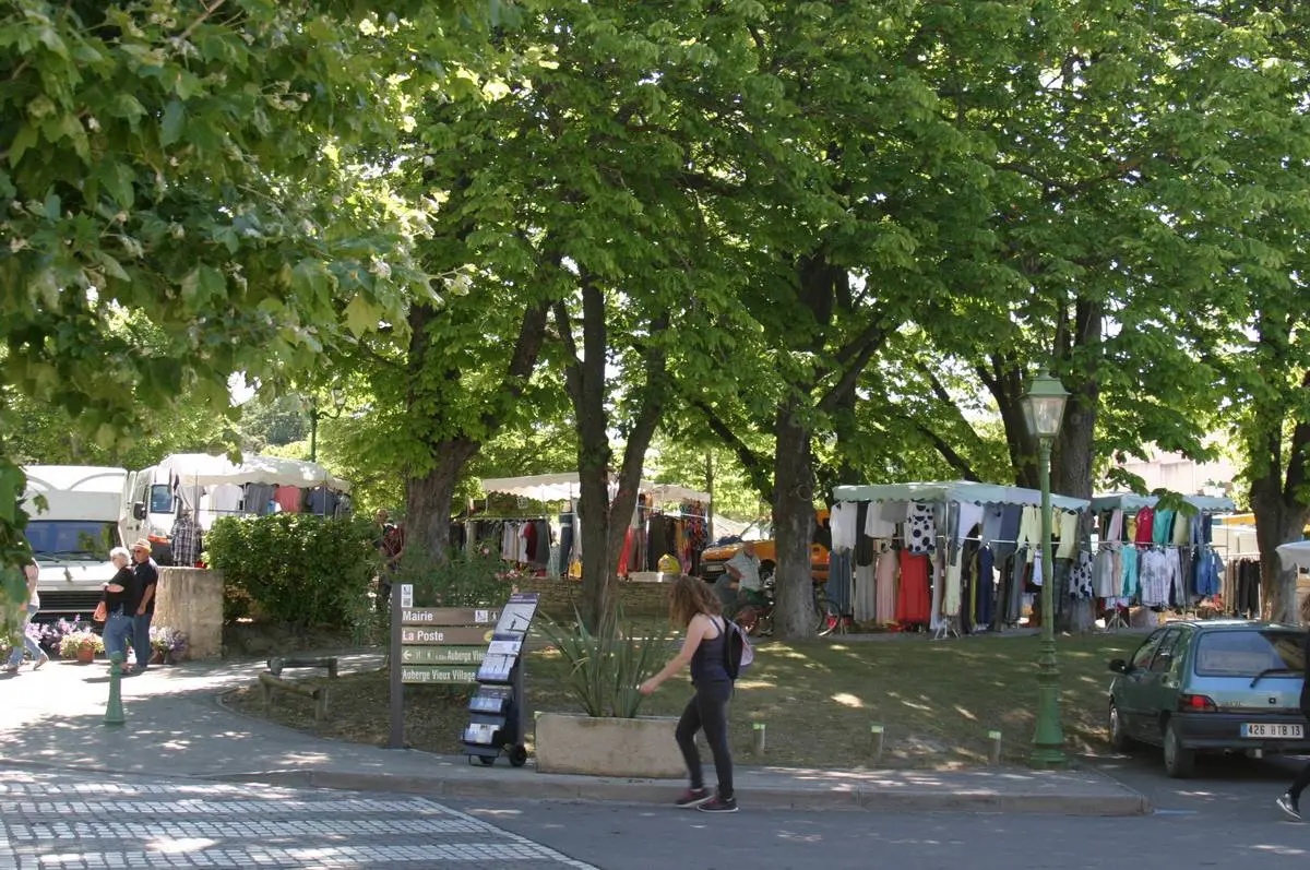 Marché à Mallemort