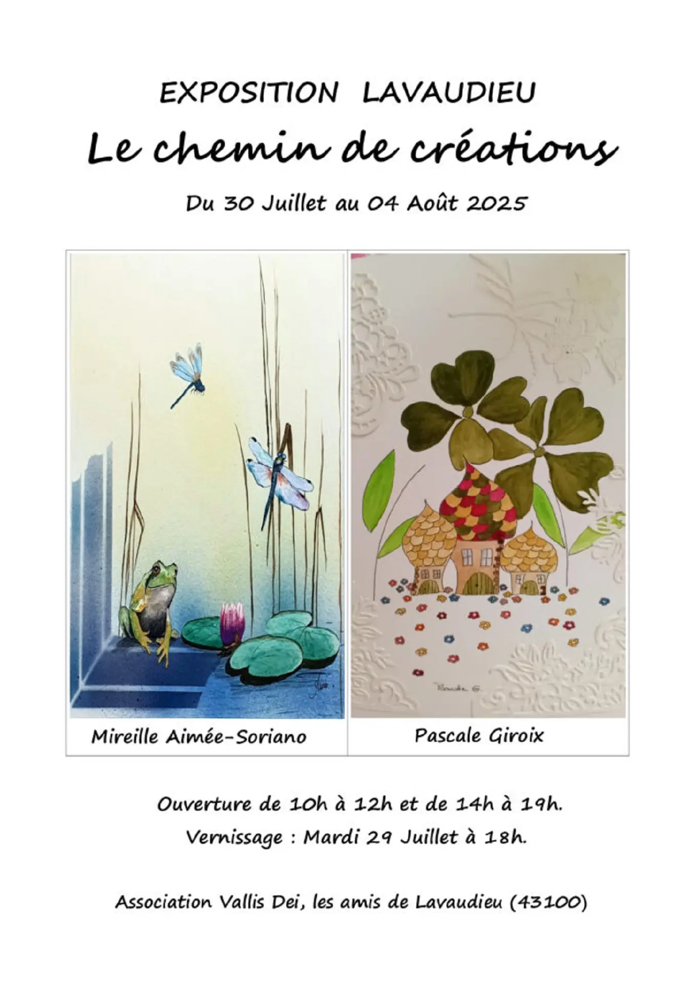 Le chemin de créations_Lavaudieu