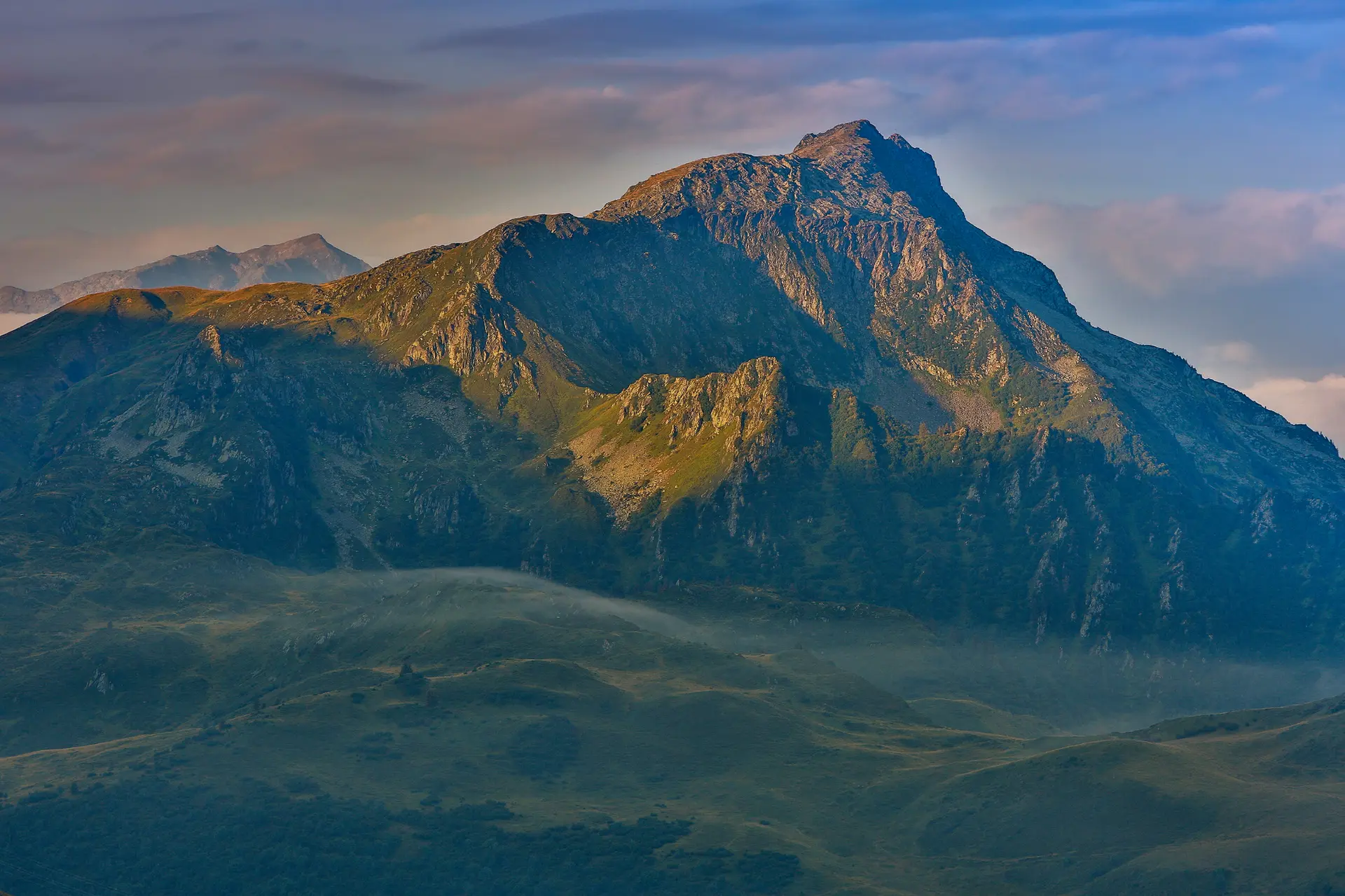 La montagne d'Outray