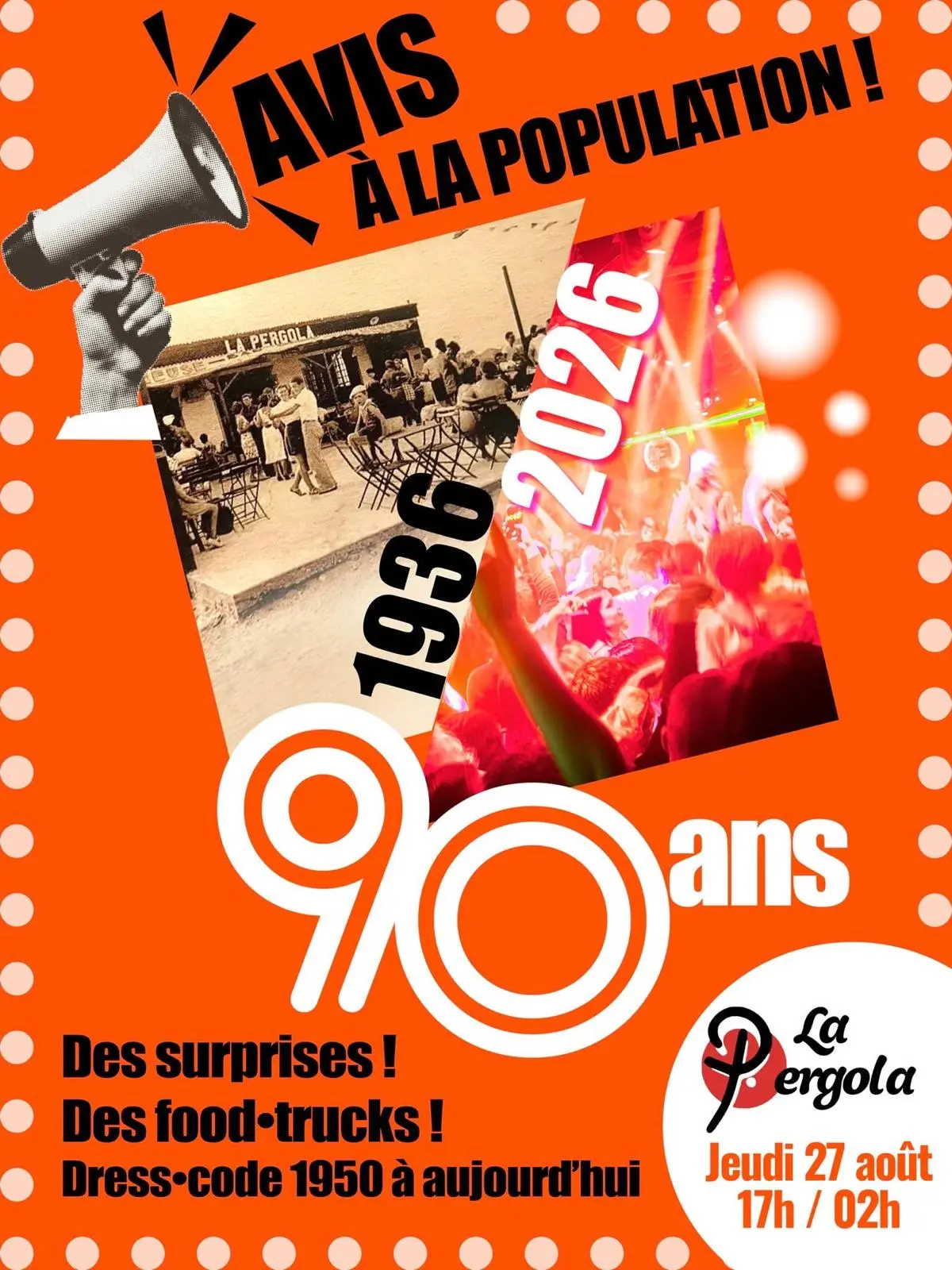 La Pergola fête ses 90 ans !_La Couarde-sur-Mer