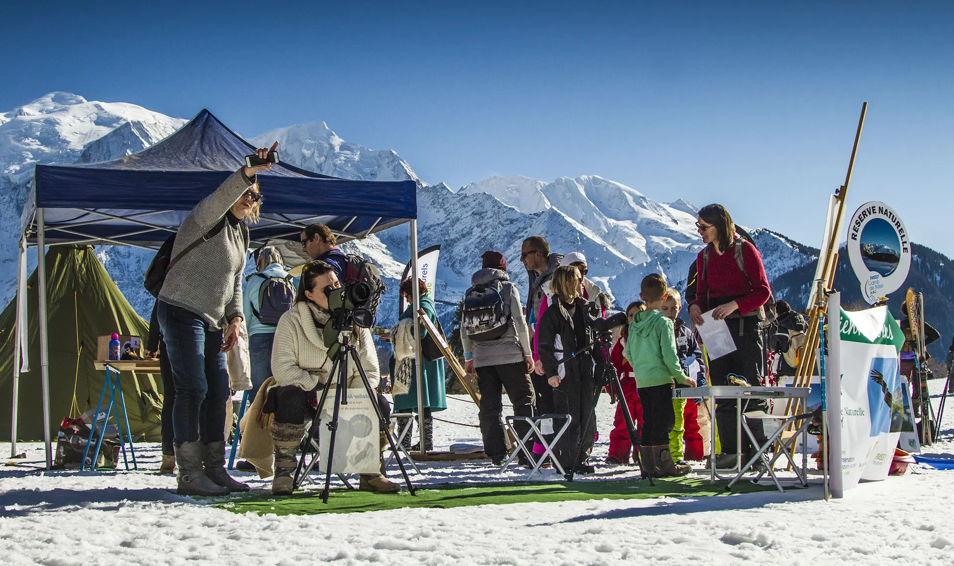 Ateliers avec la réserve naturelle