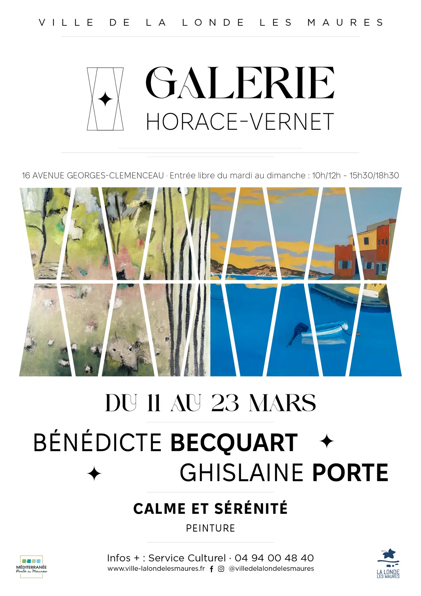 Les expositions en Méditerranée Porte des Maures