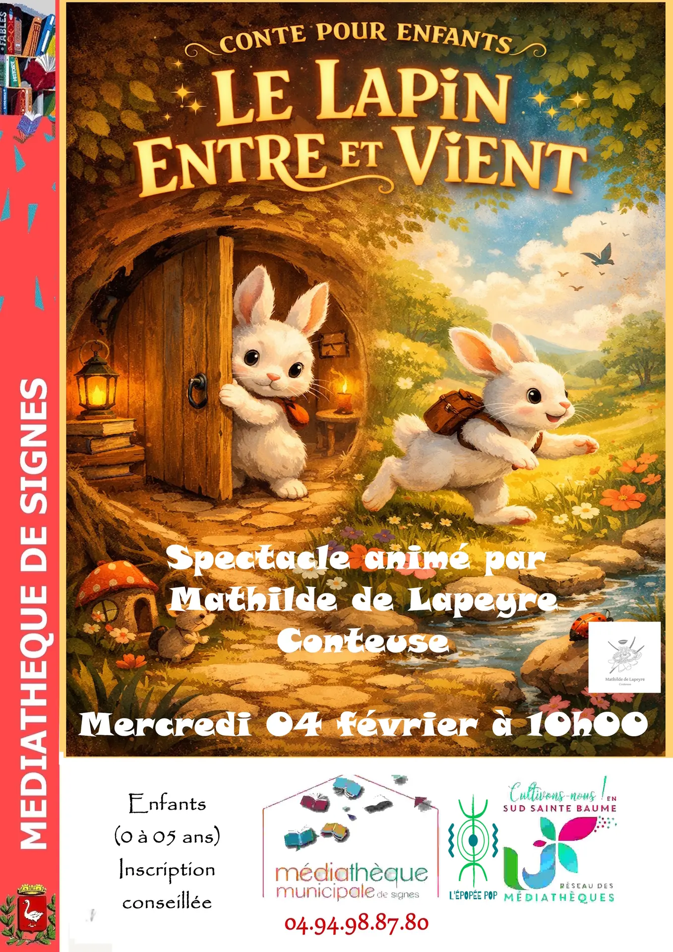 Lapin va et vient