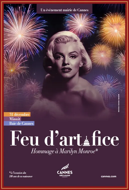 Feu d'artifice du Nouvel An_Cannes
