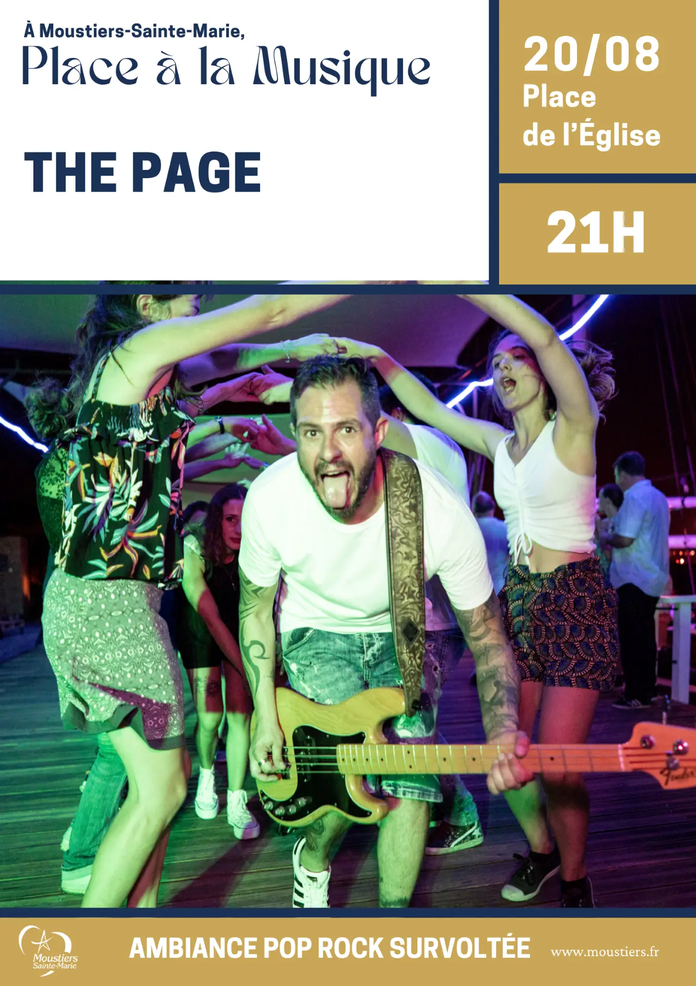 Place à la Musique : Concert rockissime avec The Page_Moustiers-Sainte-Marie