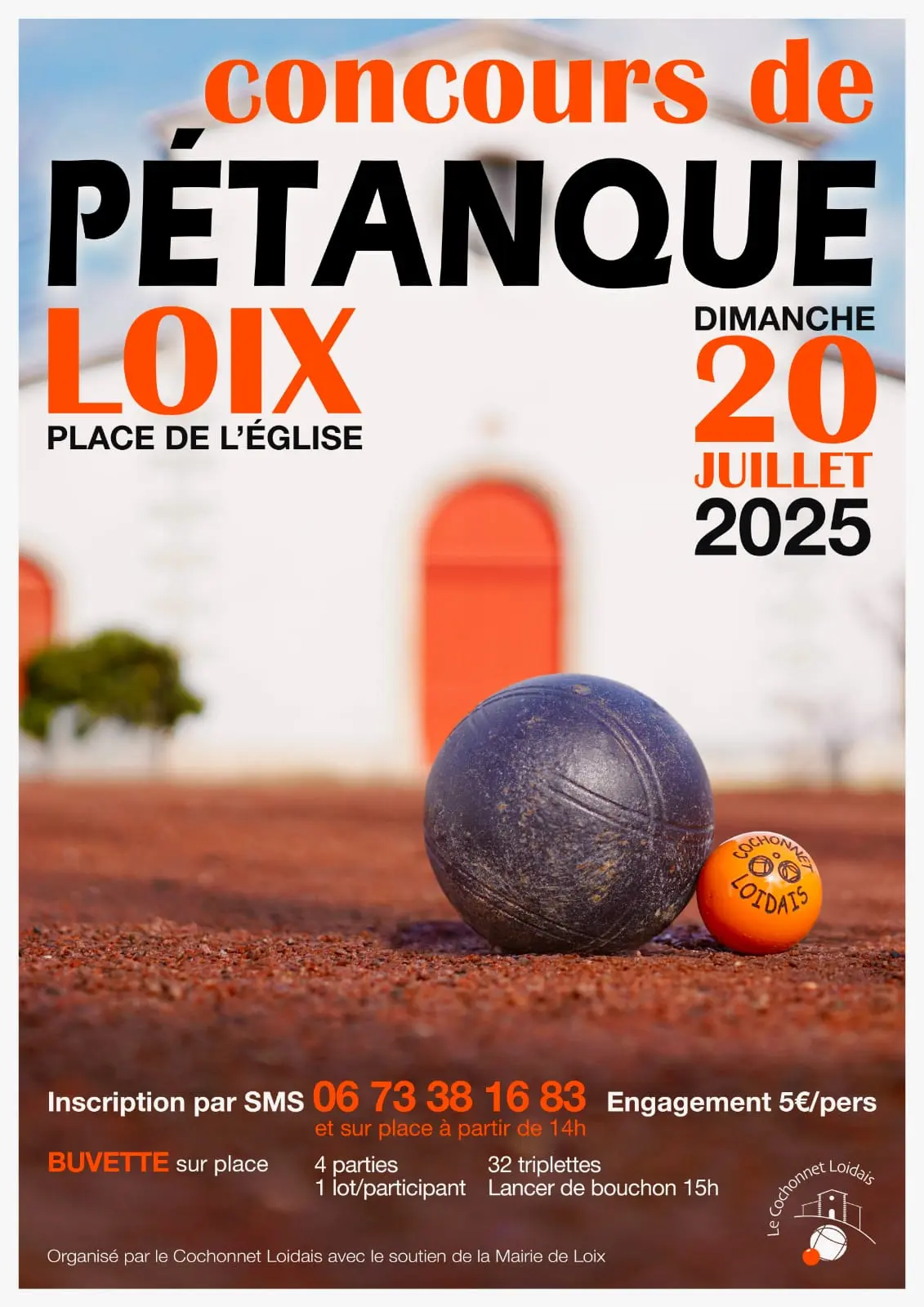 Tournoi de pétanque_Loix