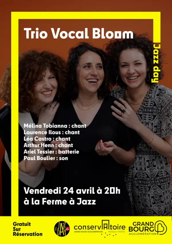 Affiche_Trio vocal Bloom