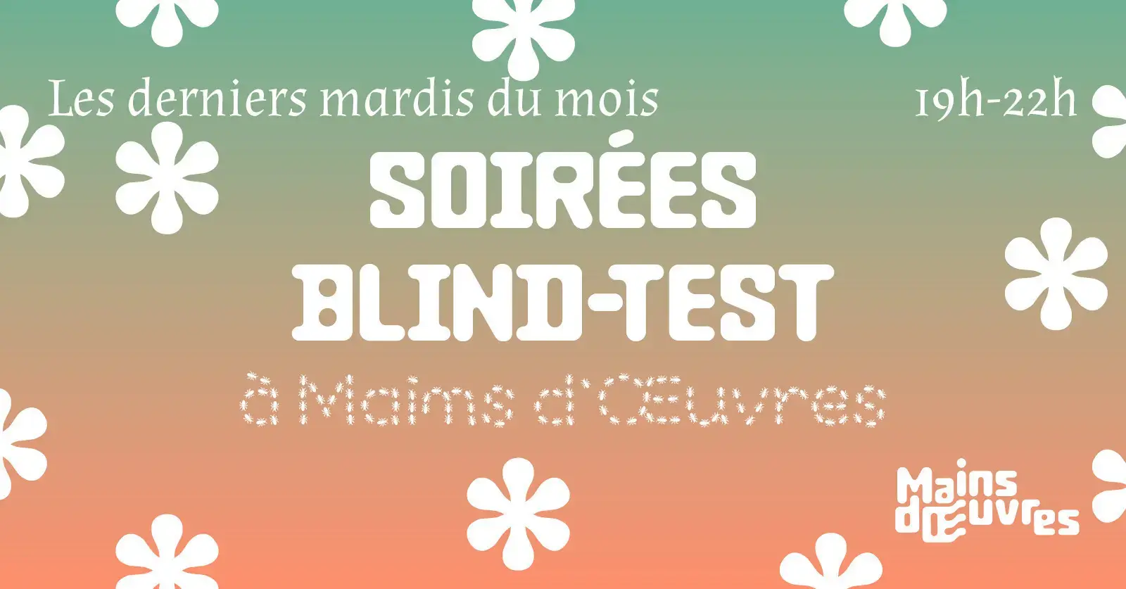Soirée Blind-Test à Mains d’Œuvres