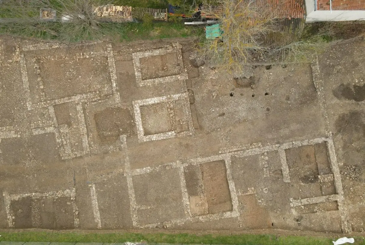 Vue du grand sanctuaire par drone